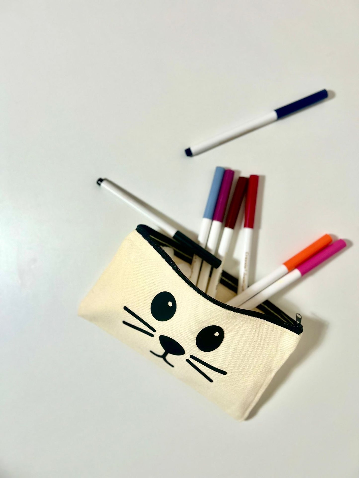 Cat Face Pencil Case – Matching Cat Face Collection